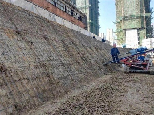 云霄建筑边坡支护